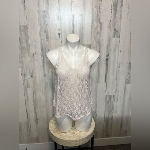 Hollister White tank top - Picture 1 of 4